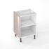 Joue de finition de cuisine Cristal cashmire 70 x 57 cm pour meuble bas