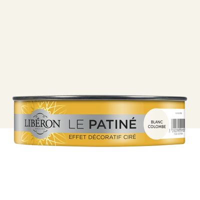 Cire à effet décoratif patiné blanc 150 mL - LIBERON