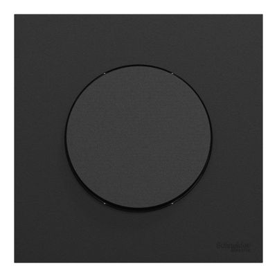 Interrupteur va-et-vient ou poussoir complet avec griffes Odace 2025 noir - SCHNEIDER ELECTRIC