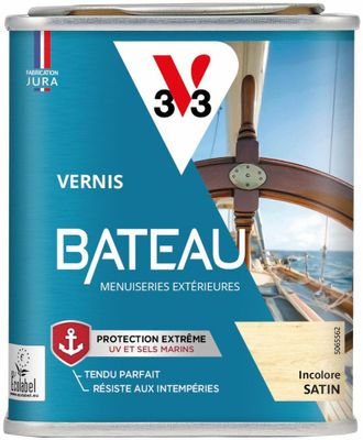 Vernis Bateau satin incolore 250 mL - V33