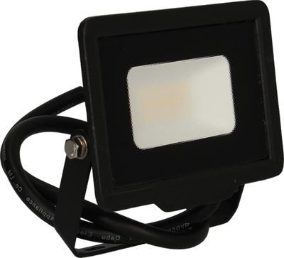Projecteur extérieur LED Kali noir IP65 850 lumens blanc neutre - ARLUX