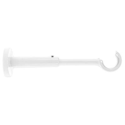 Support ouvert extensible en métal diam 28 mm Finition Blanc brillant par 2 - MOBOIS
