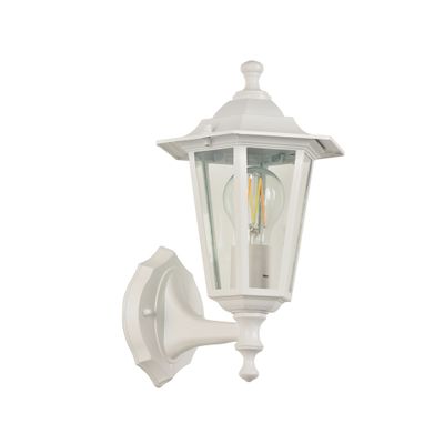 Applique extérieur montante E27 Valence blanc IP44  60W - COREP