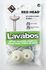 Lot de 2 fixations tous types de murs pour lavabo sur pied
