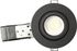 Spot LED encastrable GU10 BBC orientable Noir - Birdy ARLUX