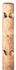Poteau d'angle clôture bois ranch 2 perçages pin traité autoclave - Ø140 x 1500 mm - HENRY TIMBER