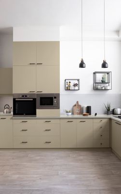 Peinture de rénovation pour cuisine café crème finition mate 2L - V33