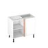 Fileur d'angle effet bois naturel pour meuble de cuisine Syncron ANV-02 OAK 70 x 4,6 x 4,6 cm OFITRES