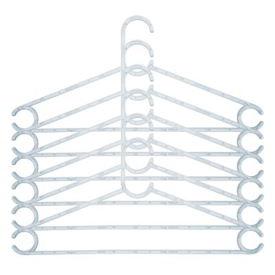 Cintre transparent en acrylique lot de 6 BOX & BEYOND