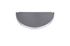 Fond de gouttière universel zinc pour gouttière G25 diamètre 80 mm - EDILIANS