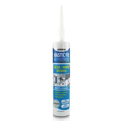 Mastic Fix MS polymère transparent 290 ml FITT