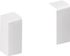 Embout plinthe avec jonction pour moulure 20 x 80 mm TEHALIT