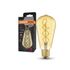 Ampoule LED Edison 1906 filament spirale ambrée E27 4 W = 250 lumens blanc chaud OSRAM