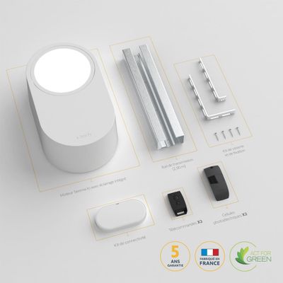 Motorisation pour porte de garage SERENIA IO 700 connect - SOMFY