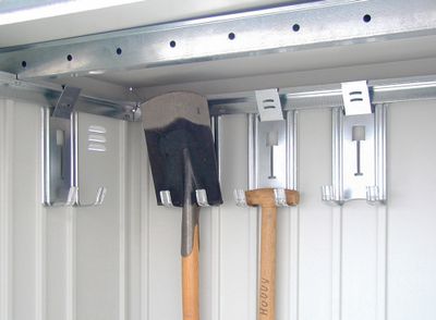 Supports d'outils par 4 pour abris de jardin BIOHORT Livraison à domicile incluse
