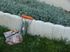 Bordure de jardin palissade béton ton pierre 50 x 20 x 5 cm GGI