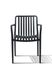 Fauteuil de jardin BARI polypropylène gris souris - BOCARNEA