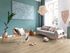 Sol stratifié décor chêne d'ÉTÉ beige ép 7 mm 19,3 x 138 cm AC3 2,397 m²/pqt KRONOTEX