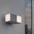 Applique extérieur LED 2 têtes orientables Cuba gris IP54 1000 lumens blanc chaud - COREP