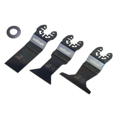 Lames de scie plongeante HCS par 3 - WOLFCRAFT
