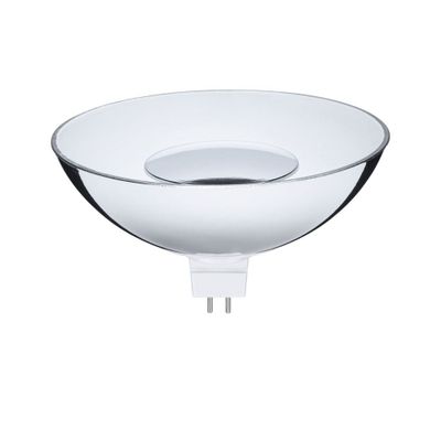Ampoule LED GU5.3 blanc/argent  5 W = 440 Lumens blanc chaud - PAULMANN
