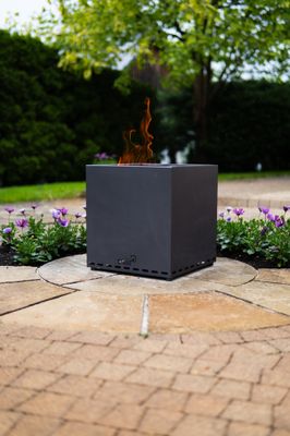 Pack Brasero Z1 graphite grille acier sans fumée ARTISS