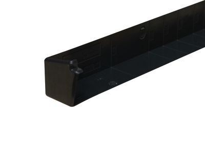 Profil coin extérieur PVC gris anthracite 1159 pour planche de rive - longueur 300 mm - DECEUNINCK