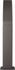 Borne extérieur LED 60cm Curve anthracite IP44 1000 lumens blanc chaud - ARLUX