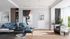 Bloc-porte aluminium blanc style Atelier H.204 x l.83 cm avec vitrage verre clair poussant gauche - OPTIMUM