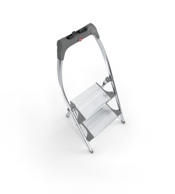 Marchepied aluminium Livingstep 2 marches HAILO