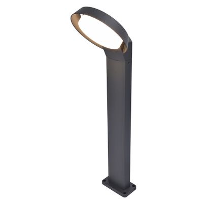 Borne extérieur LED 65cm Polo anthracite IP54 1100 lumens blanc chaud - COREP