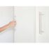 Poignée de meuble cylindrique inox aluminium entraxe 128 mm par 4 REI