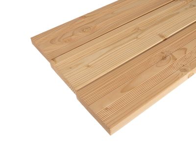 Lame de terrasse rainurée douglas - 27 x 145 x 3000 mm - HENRY TIMBER