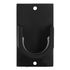 Naissance entre mur en métal diam 28 mm Finition Noir mat par 2 - MOBOIS