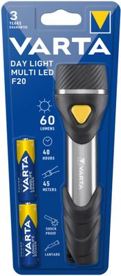Lampe torche DAY LIGHT 9LED 2AA 60 Lumens VARTA