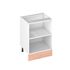 Plinthe effet bois naturel pour meuble de cuisine Syncron ANV-02 OAK 244 x 14,6 cm OFITRES
