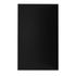 Panneau mural de douche aluminium noir 120 x 210 cm AURLANE
