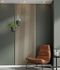 Panneau décoratif Decowall chêne clair sur fond noir - Lot de 2 - 17 x 300 x 2600 mm - AJ TIMBER