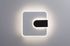 Applique murale LED design 1520 lumens lumière blanc neutre carrée Noir/blanc - 2Form PAULMANN