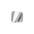Bouton de meuble vague chromé mat 32 x 32 mm REI