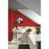 Peinture Crème de Couleur Cuisine et Bain Satin Rouge Industriel 0,75 L - DULUX VALENTINE