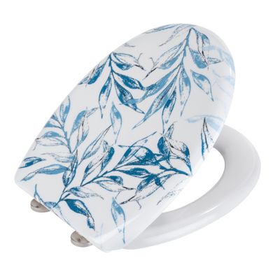 Abattant de WC Samoa en duroplast et avec freins de chute WENKO