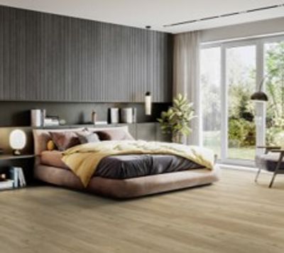 Sol vinyle effet bois TAVENCIO ép 5.5 mm 21,2x123,88 cm compatible pièce humide 2,10 pqt/m² GERFLOR
