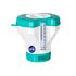 Diffuseur de chlore flottant pastille 200g  avec thermomètre intégré pour piscine GRE