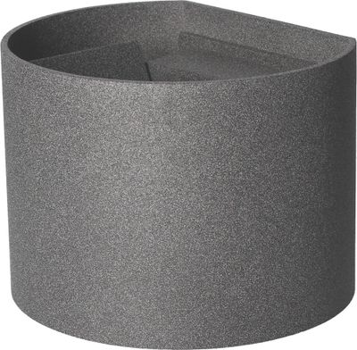 Applique extérieur LED Spezia ronde anthracite IP44 750 lumens blanc chaud - ARLUX