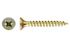 Vis vba tête fraisée empreinte Pozidriv 3 x 30 mm par 500 DESA