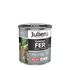 Peinture fer antirouille gris acier brillant 0,5 L - JULIEN