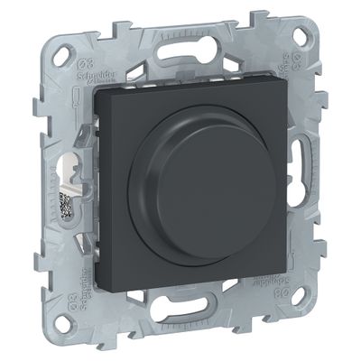 Variateur de lumière rotatif anthracite - Unica SCHNEIDER ELECTRIC