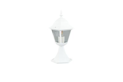 Borne extérieur E27 39,5cm Livenza blanc IP44 60W - TRIO
