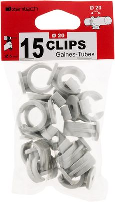 Clips diamètre 20 mm par 15 - ZENITECH